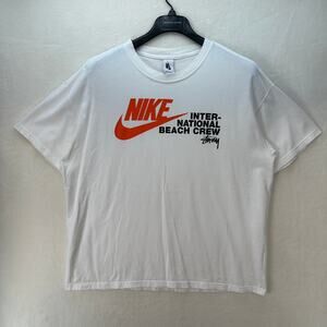 NIKE x STUSSY White T shirt Men's Size XL